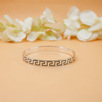 Elegant 925 Silver Kada for Boys – Fashionable & Strong