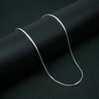 Trendy Silver Chain for Boys Minimal Look