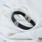 Classic Silver OM Wristband for man