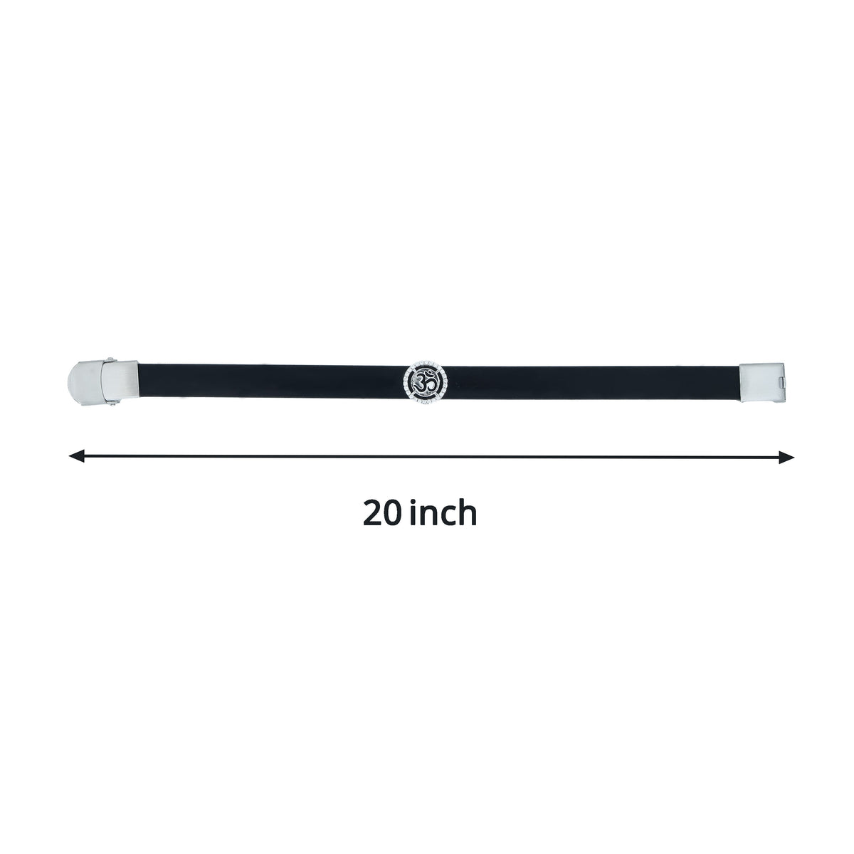 Classic Silver OM Wristband for man