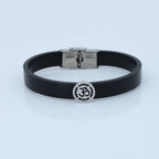 Classic Silver OM Wristband for man