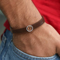 Classic Silver OM Wristband for man