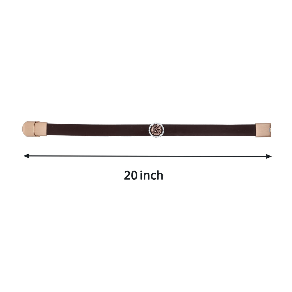 Classic Silver OM Wristband for man