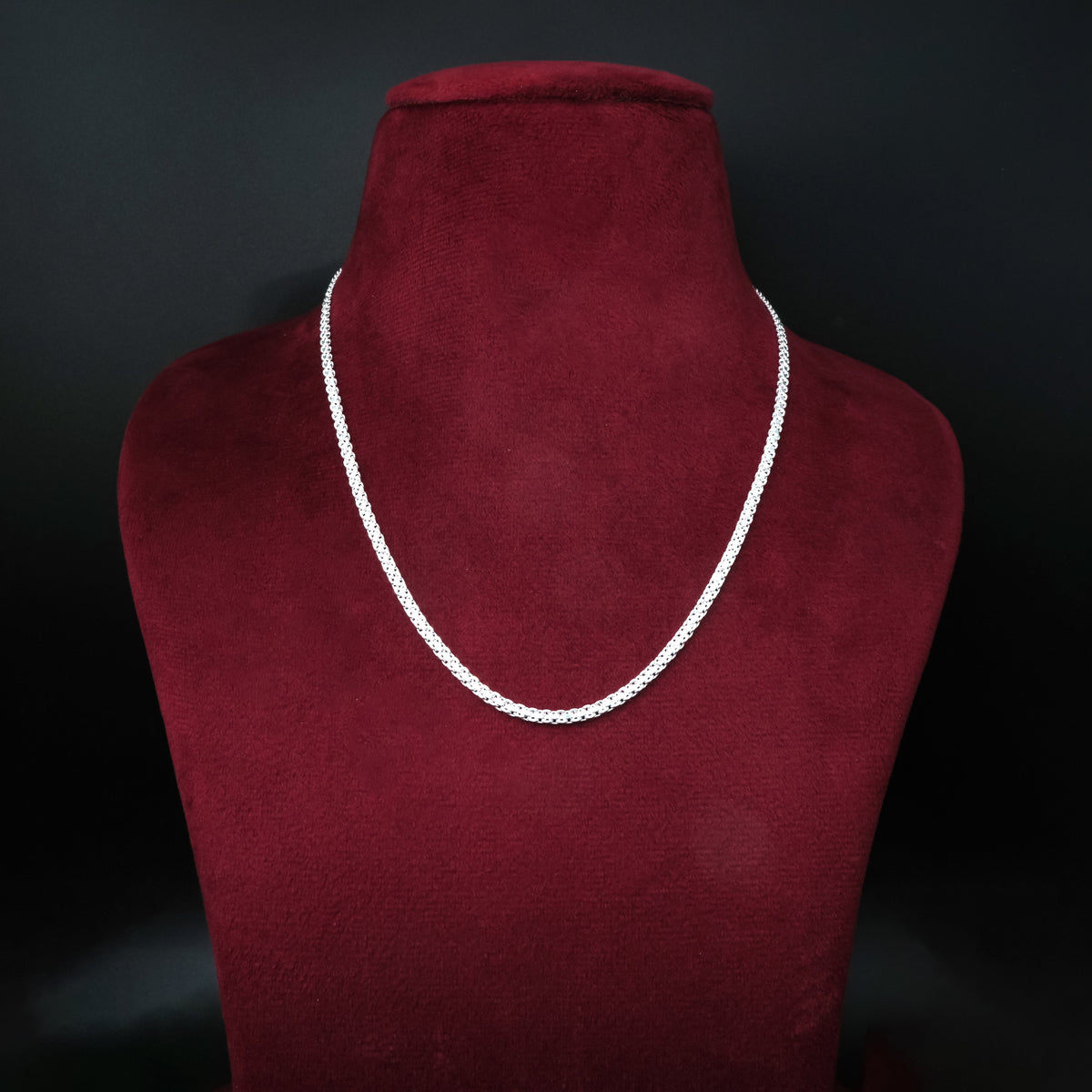 Silver Chain Lightweight Design for Boys