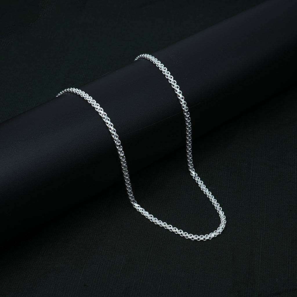 Silver Chain Lightweight Design for Boys