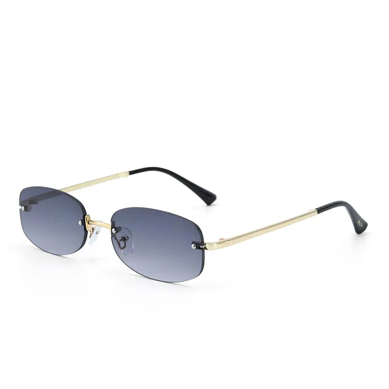 Aero Rimless Edge Shades - Smoke