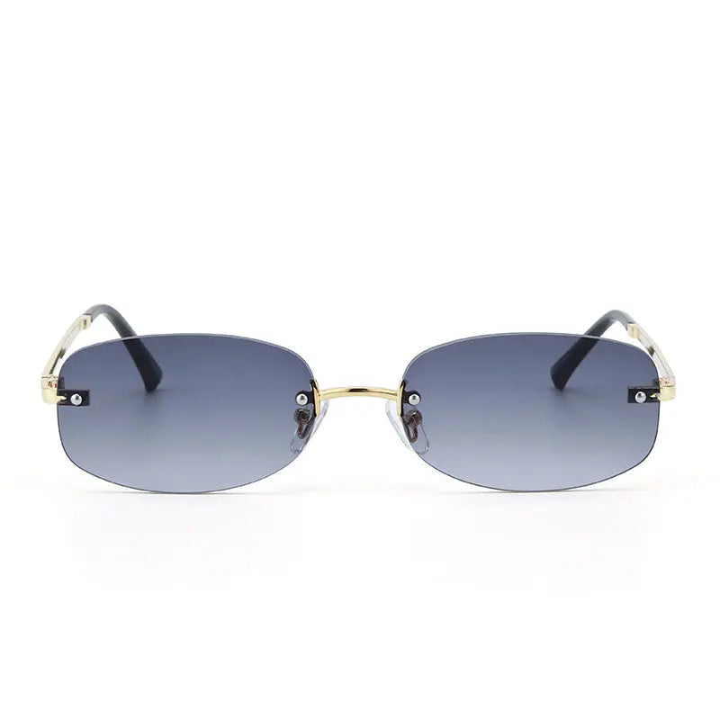 Aero Rimless Edge Shades - Smoke
