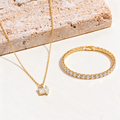 Pixel Thing Bracelet And Necklace Set