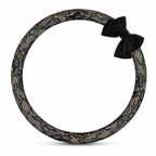 Chic Lace Bow Steering Wheel Cover