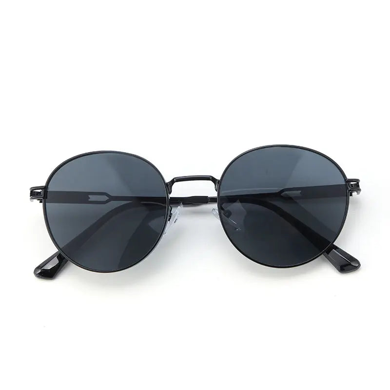 Classic Round Edge Shades – Black