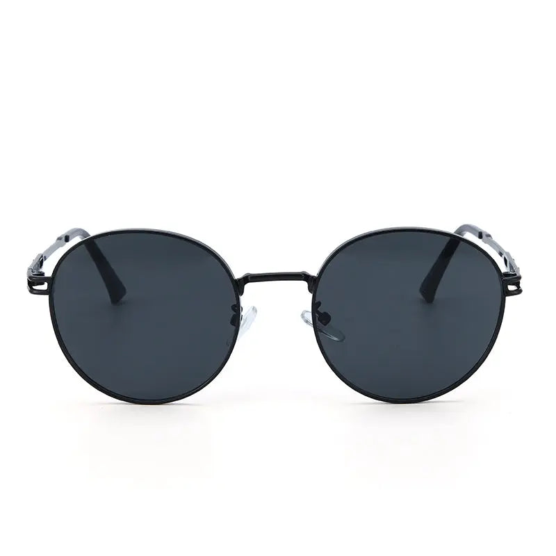Classic Round Edge Shades – Black