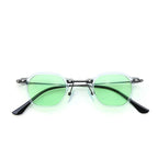 Classic Slim Edge Shades - Green