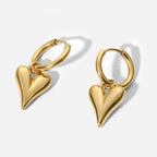 Peach Zone Earrings And Bracelet Set