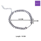 Vintage Voyager Silver Bracelet