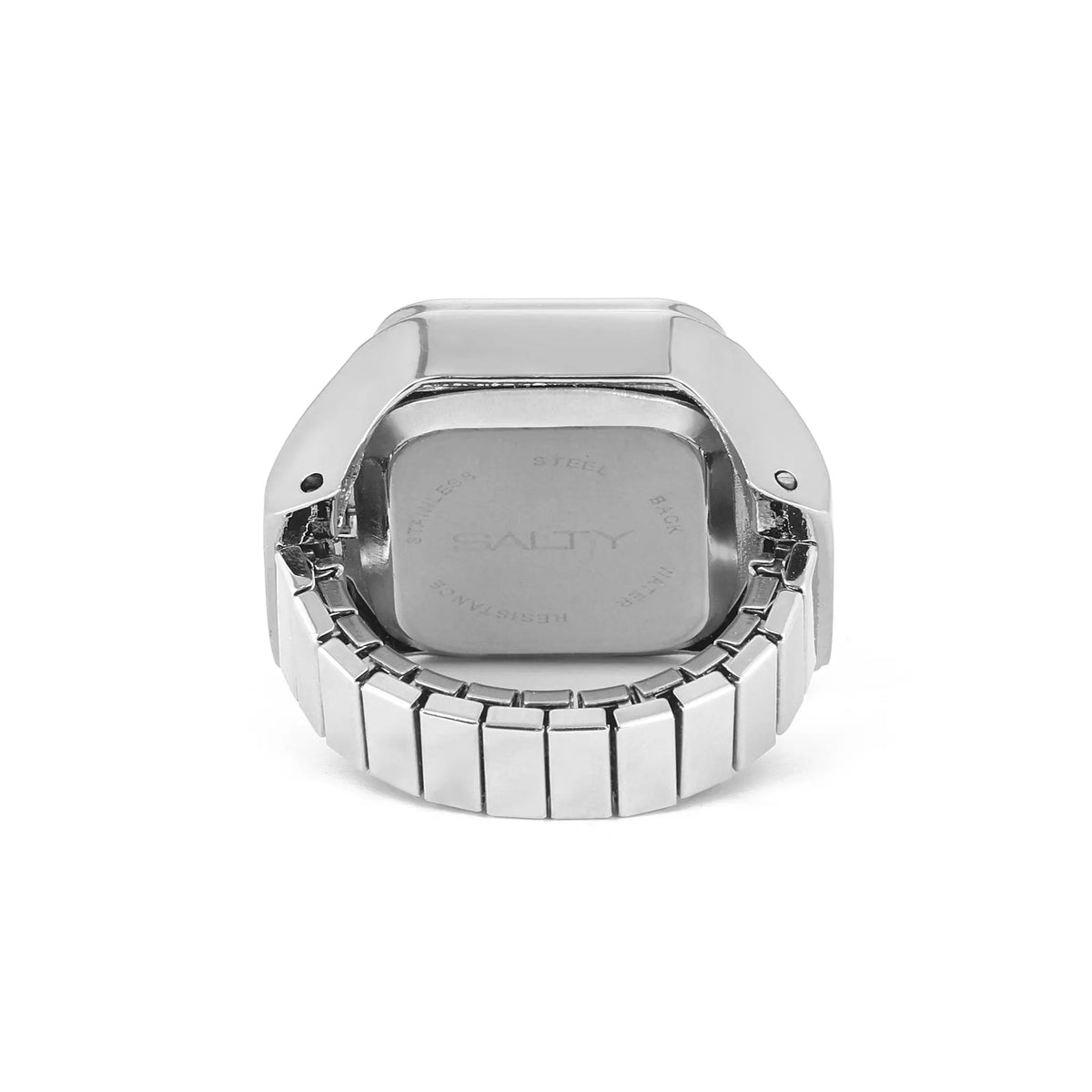Time As Style Watch Ring - Silver