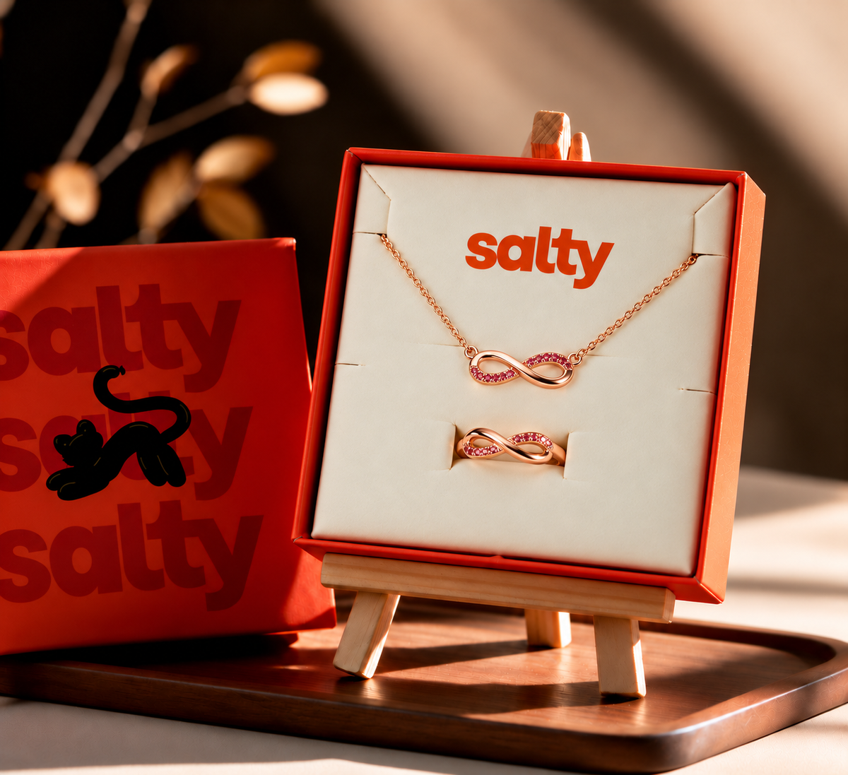 Kooky Muse Necklace And Ring Set
