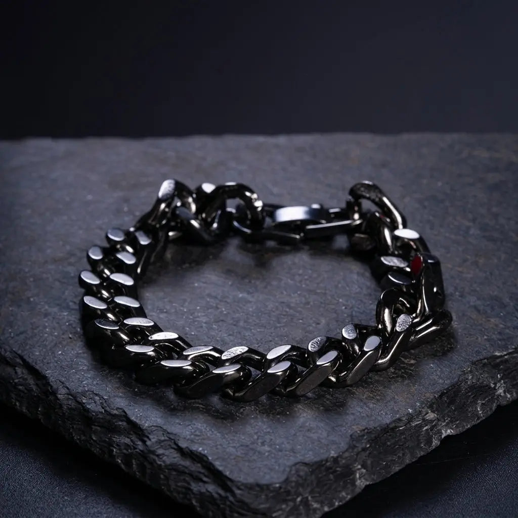 Night Alpha Bracelet & Chain Combo