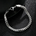 Nonchalant Silver Bracelet
