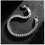 Nonchalant Silver Bracelet
