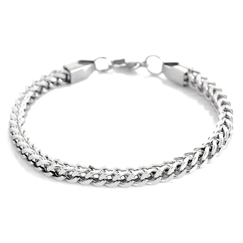 Nonchalant Silver Bracelet