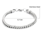 Nonchalant Silver Bracelet