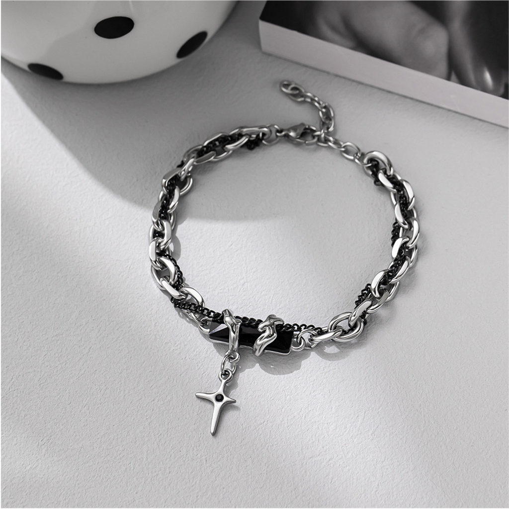 Dapper Design Stone Bracelet