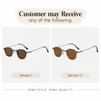 Classic Slim Edge Shades - Brown
