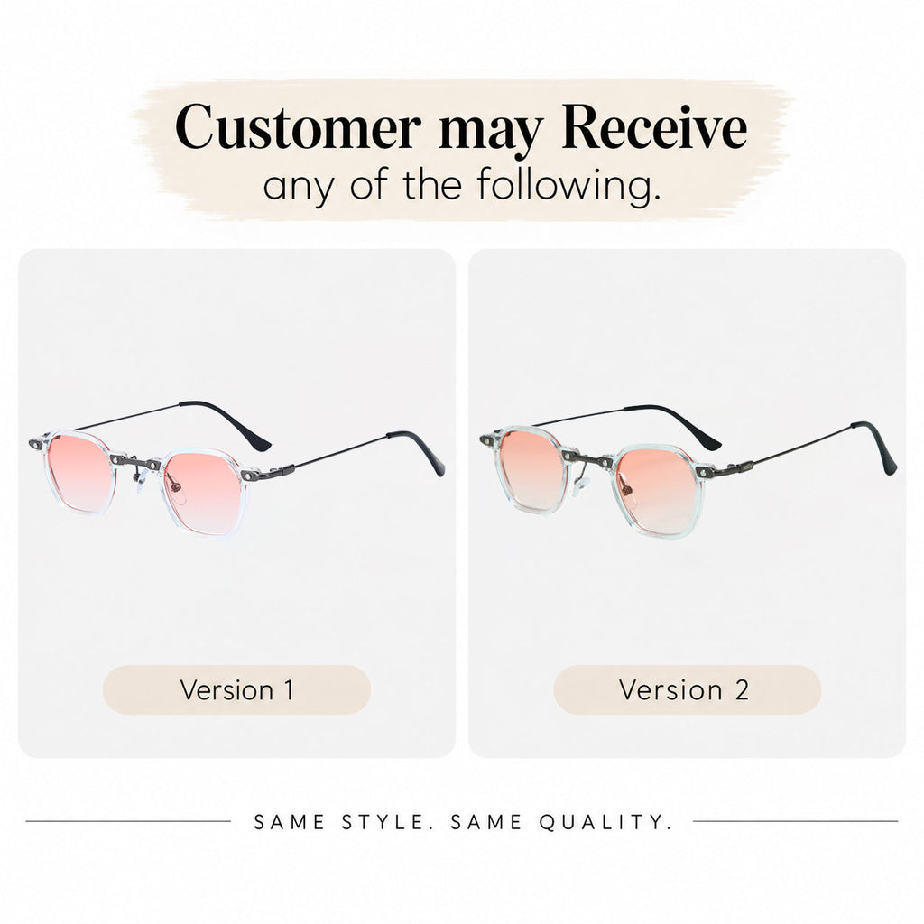 Classic Slim Edge Shades - Pink
