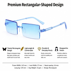 AeroBlock Square Shades - Blue