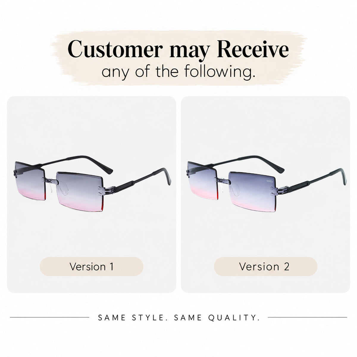 AeroBlock Square Shades - Purple