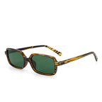 Tortoise Luxe Square Shades – Green