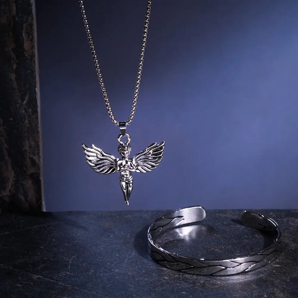 The Greek Touch Mens Jewellery Set