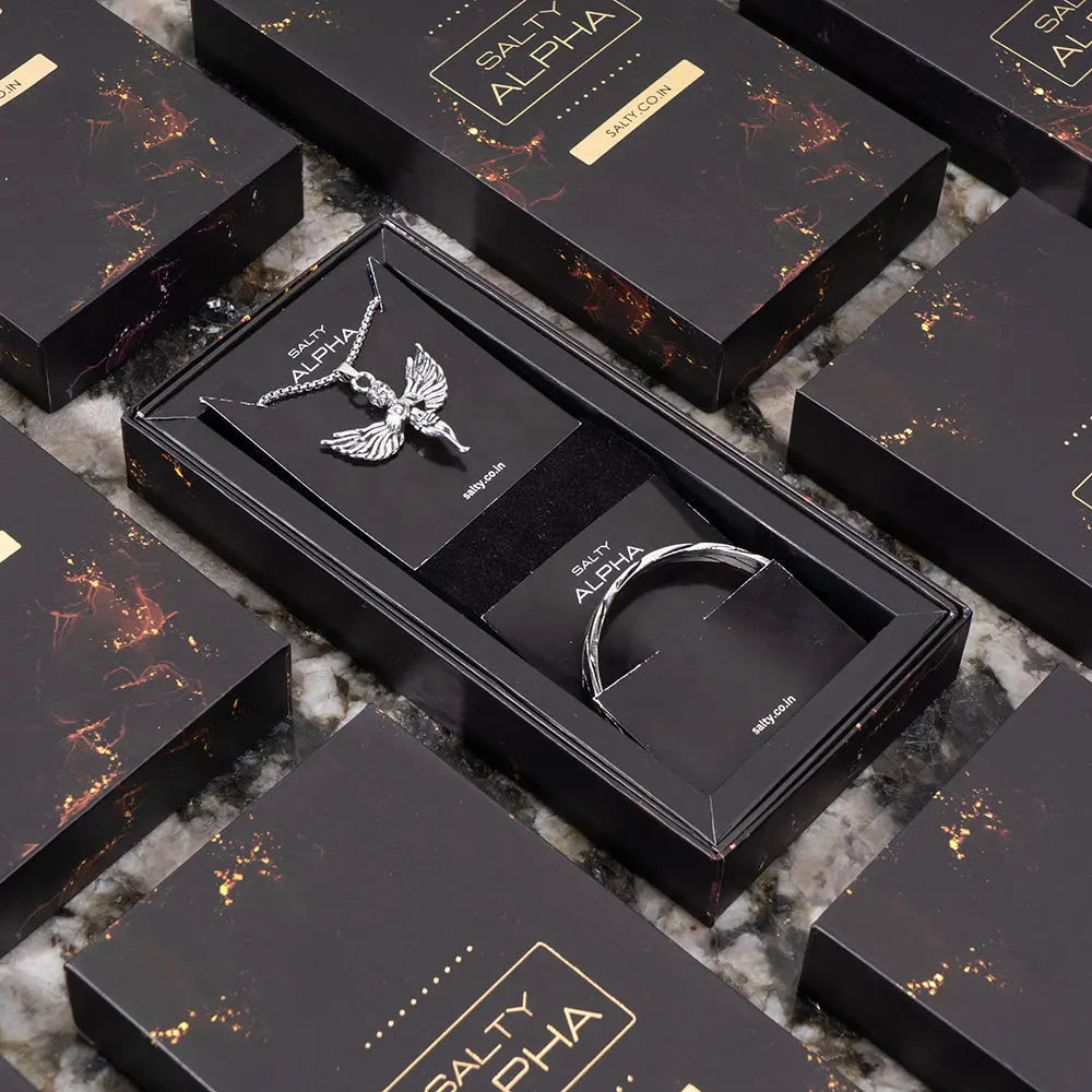 The Greek Touch Mens Jewellery Set