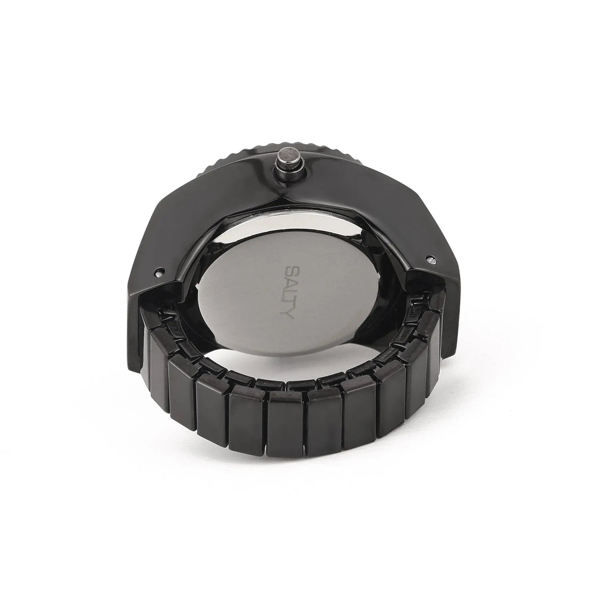 TimeLoop Watch Ring - Black