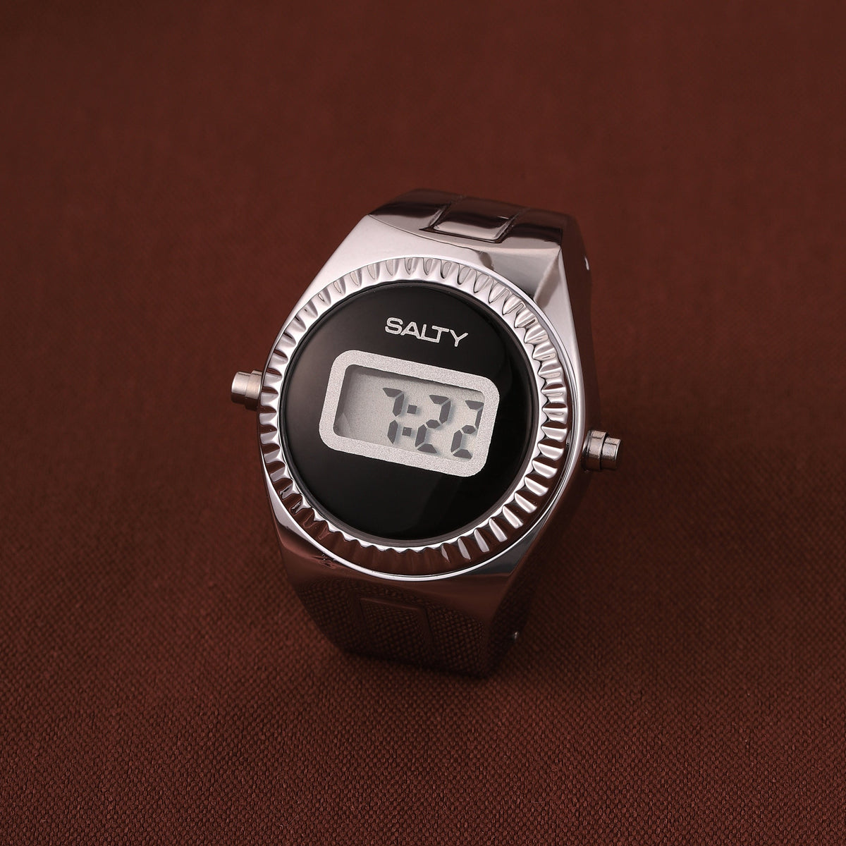 TimeLoop Watch Ring- Silver
