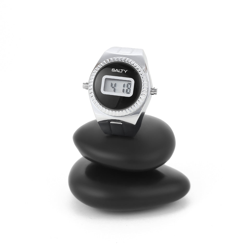 TimeLoop Watch Ring- Silver