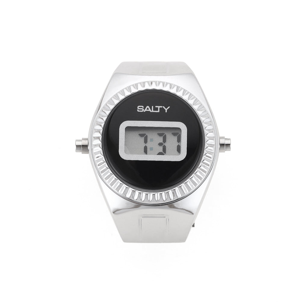TimeLoop Watch Ring- Silver