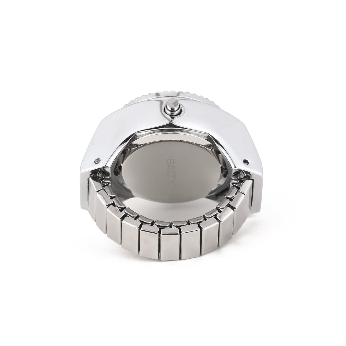 TimeLoop Watch Ring- Silver