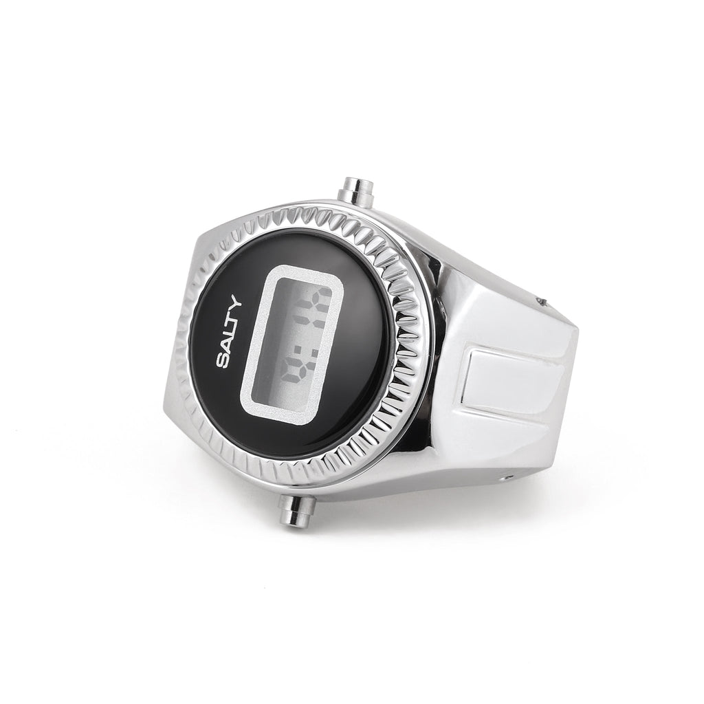 TimeLoop Watch Ring- Silver