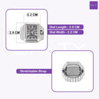 Time As Style Watch Ring - Silver