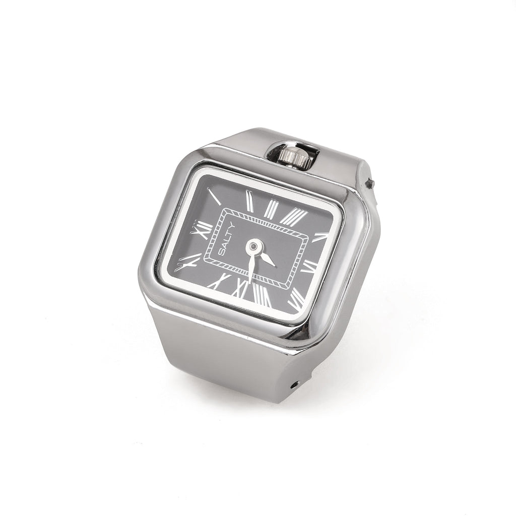 Time As Style Watch Ring - Silver