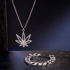 Weed Metal Monarch Mens Jewellery Set