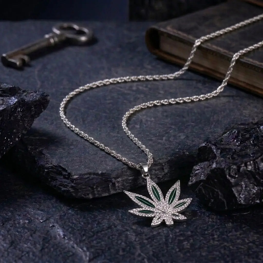 Weed Metal Monarch Mens Jewellery Set