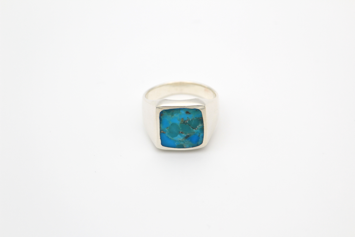 Turquoise Signet Ring